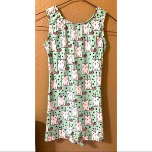 Destira Rainbow Caticorn Unitard gymnastics-CM